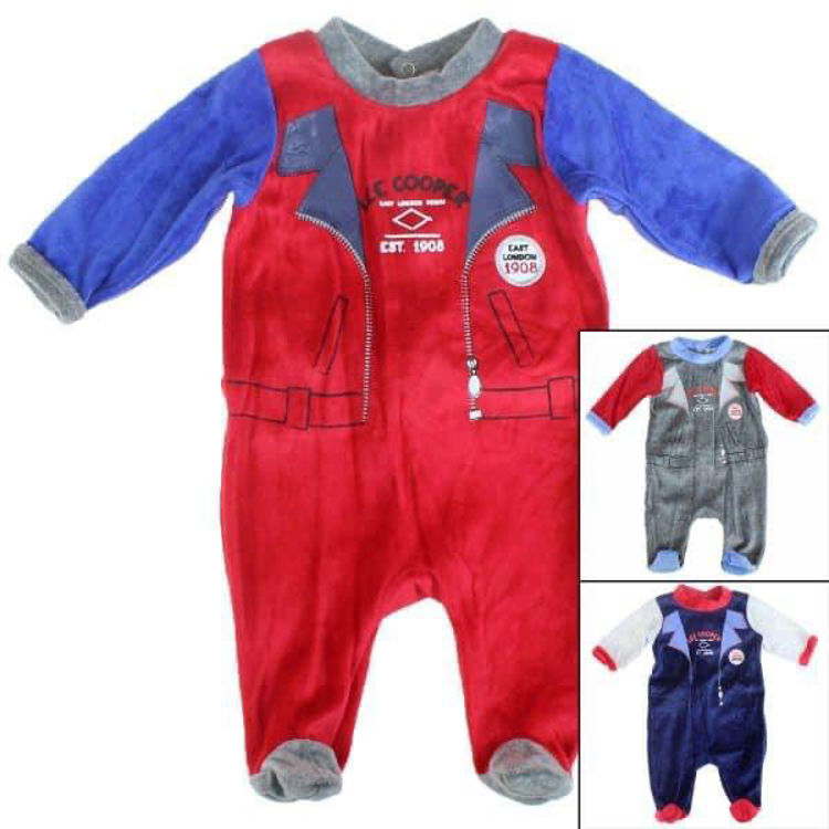 Picture of LCIK1149- THERMAL FLEECE BOYS LEE COOPER GROWS/ONESIES